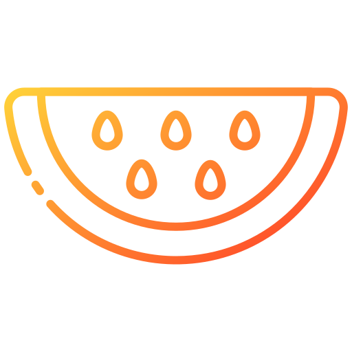 sandía icono gratis