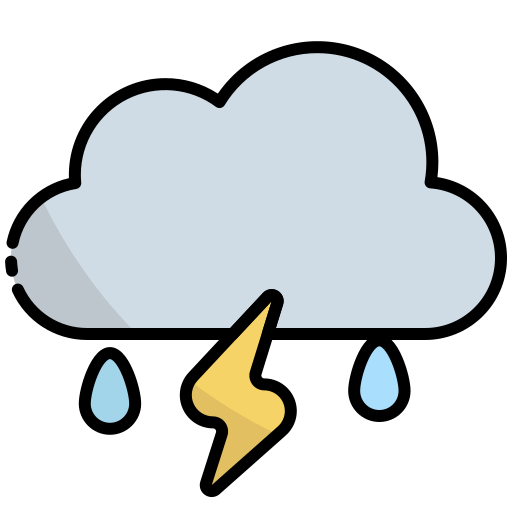 Storm Generic Outline Color icon