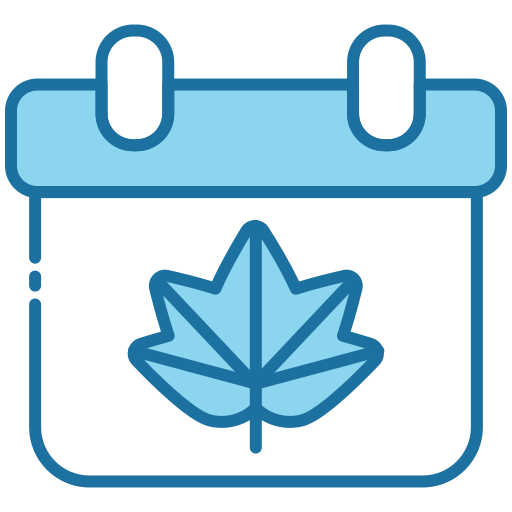 Autumn icon Generic Blue