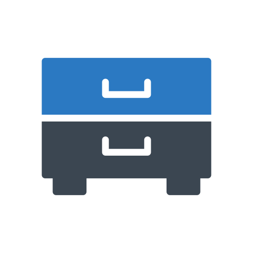 Furniture Generic Blue icon