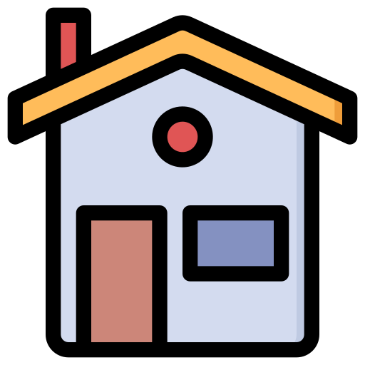 House Generic Outline Color icon