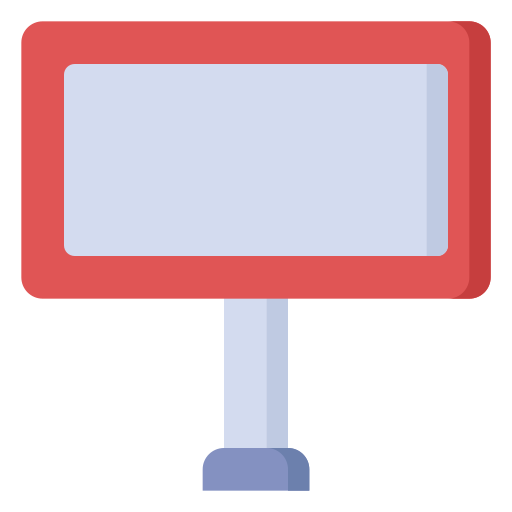 Billboard free icon