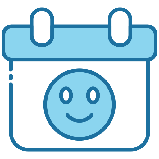 Friendship Day Generic Blue Icon