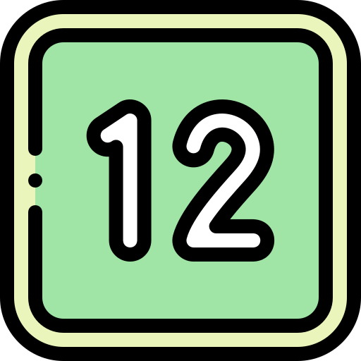 12 grátis ícone 12 grátis ícone