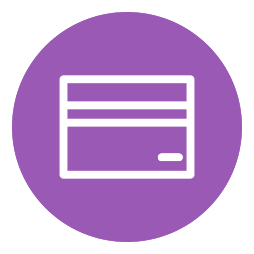 Credit card Generic Flat icon