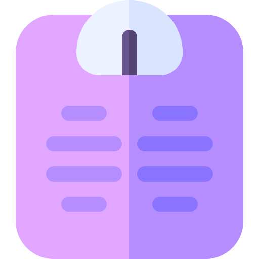 Weight scale free icon