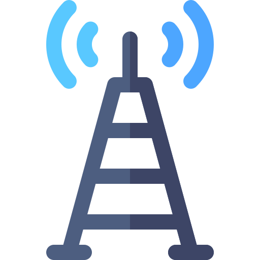 Antenna Basic Rounded Flat icon