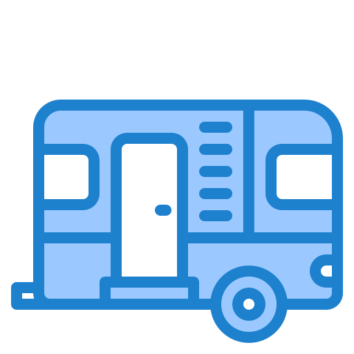 Caravan srip Blue icon