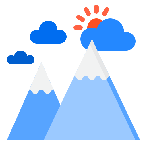 montaña icono gratis