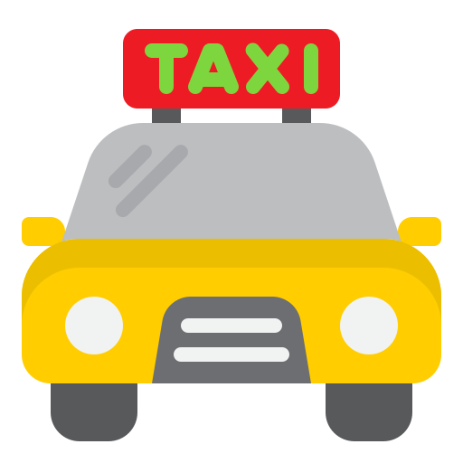 Taxi srip Flat icon