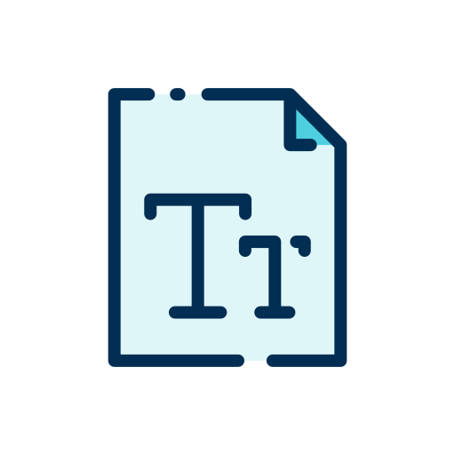 Font free icon Font free icon