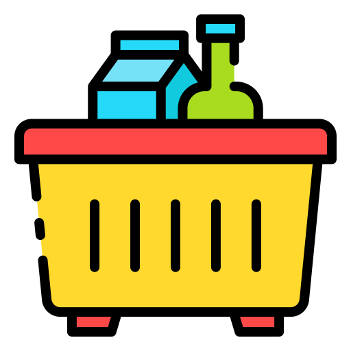 Groceries Good Ware Lineal Color icon