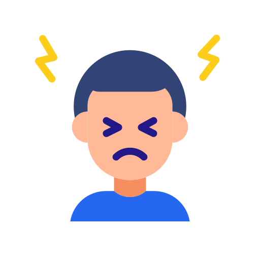 Headache Good Ware Flat icon