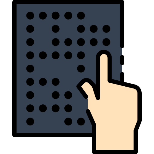braille Icône gratuit braille Icône gratuit