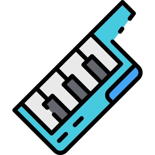 Keytar free icon