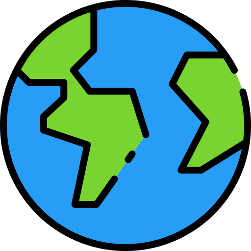 Planet earth Good Ware Lineal Color icon