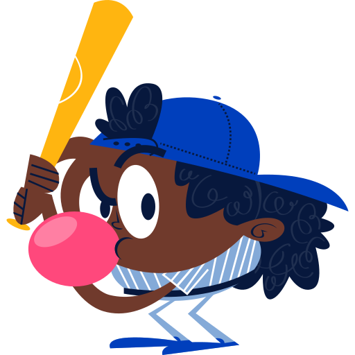 béisbol gratis sticker