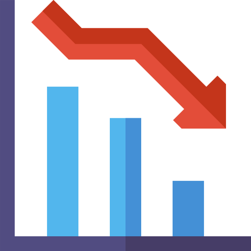 Bar chart Basic Straight Flat icon