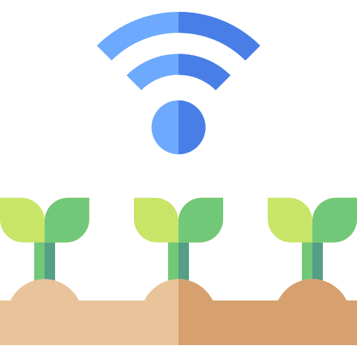 granja inteligente icono gratis