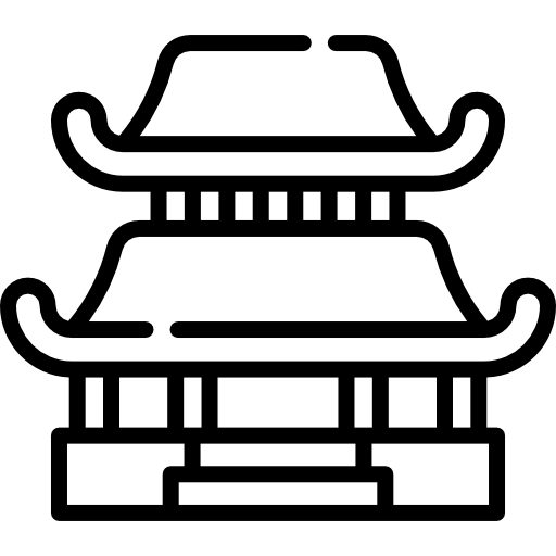 casa china icono gratis