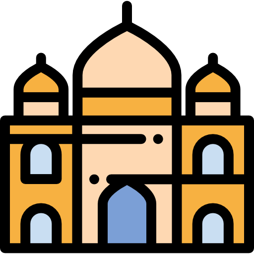 taj mahal icono gratis