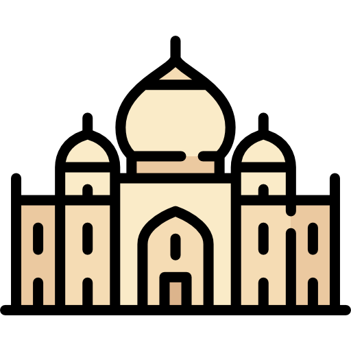 taj mahal icono gratis