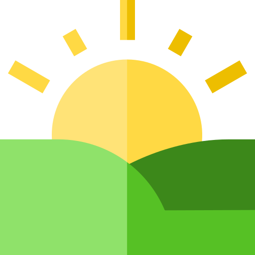 Sun Basic Straight Flat icon