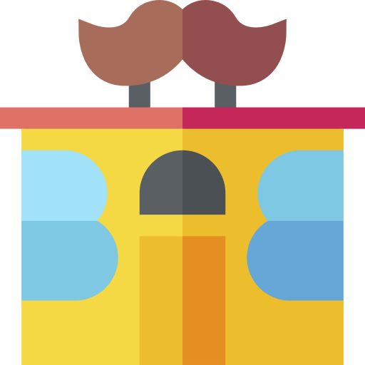 salon de coiffure Icône gratuit