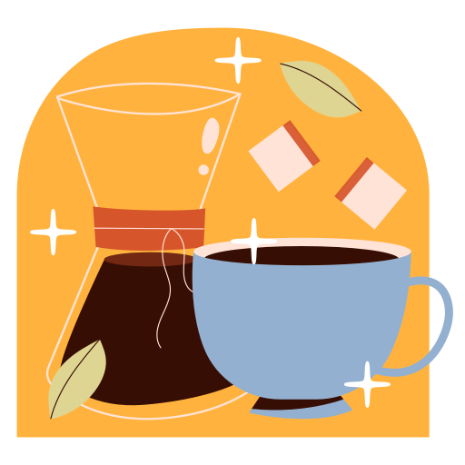 Coffee free sticker Coffee free sticker