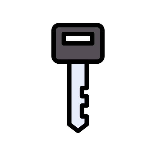 Smart key Vector Stall Lineal Color icon