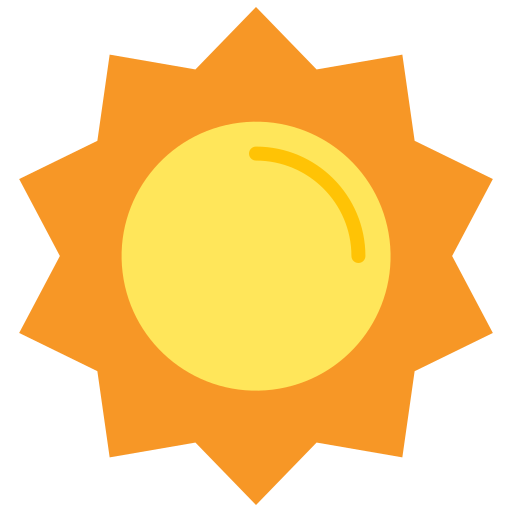 Sun Good Ware Flat icon