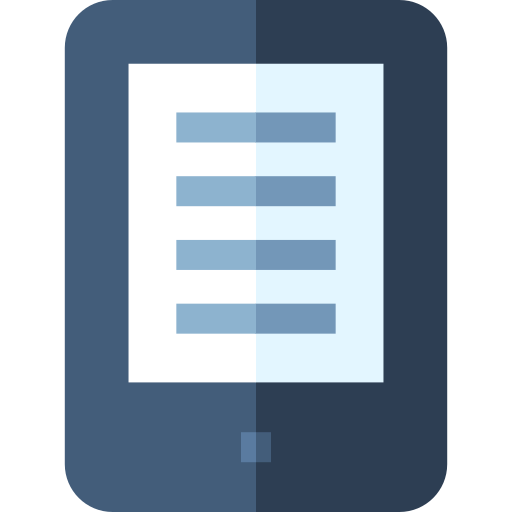 libro electronico icono gratis