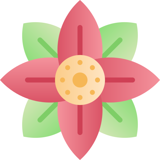 poinsettia icono gratis