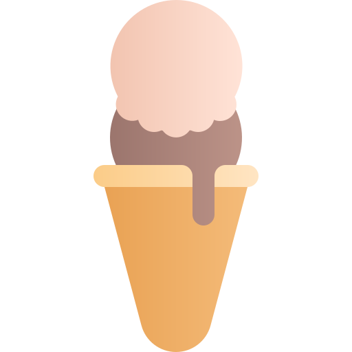 cucurucho de helado icono gratis