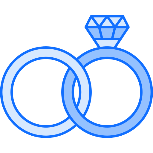 Engagement rings Generic Blue icon