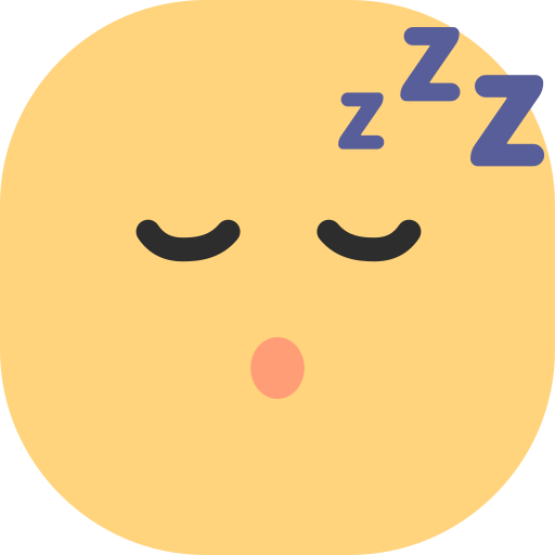 dormido icono gratis