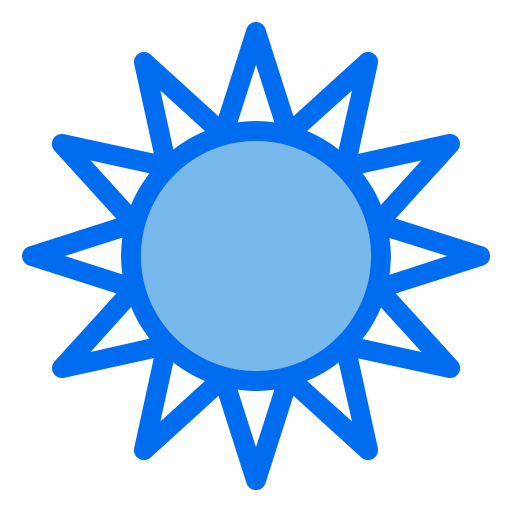 Sun free icon
