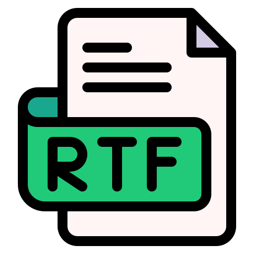 Rtf Generic Outline Color icon