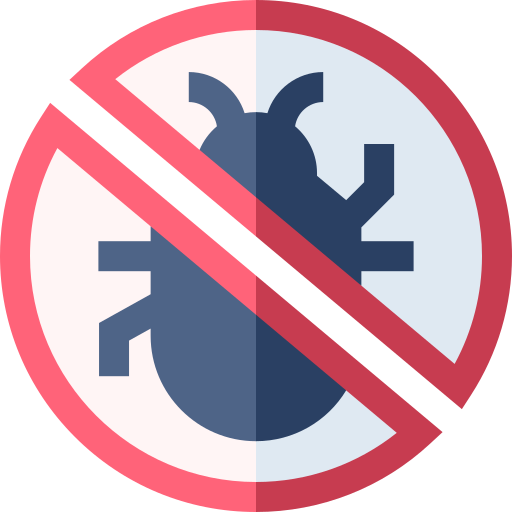 No bugs free icon No bugs free icon