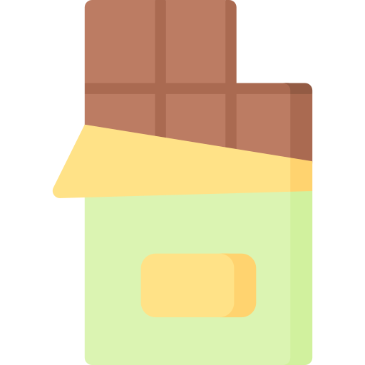 Chocolate bar Special Flat icon