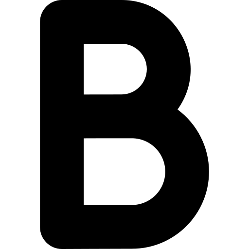 Bold option free icon