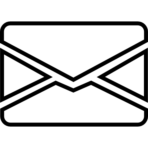 Zarys Zamkniętej Kopercie E-mail Darmowe ikony