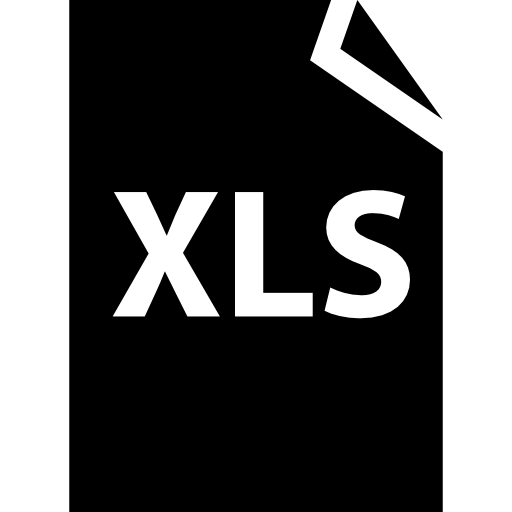 xls file icon