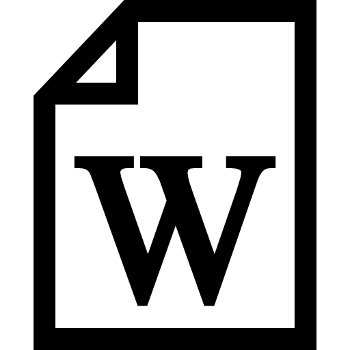 word file icon png