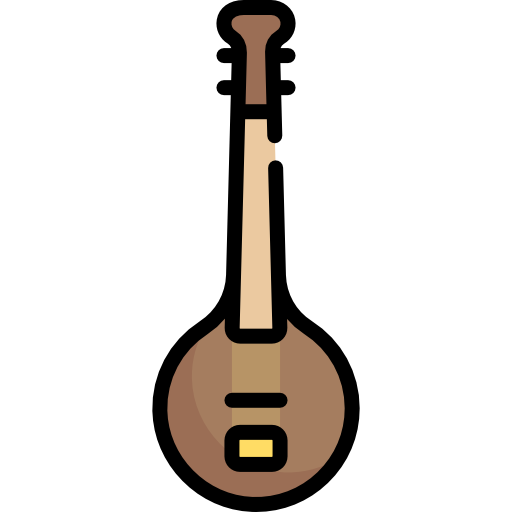 sitar icono gratis