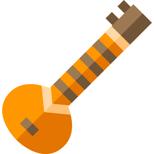 sitar icono gratis