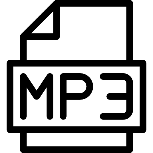 mp3 icono gratis