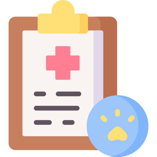 informe médico icono gratis