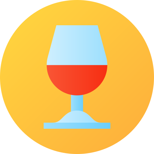 copa de vino icono gratis