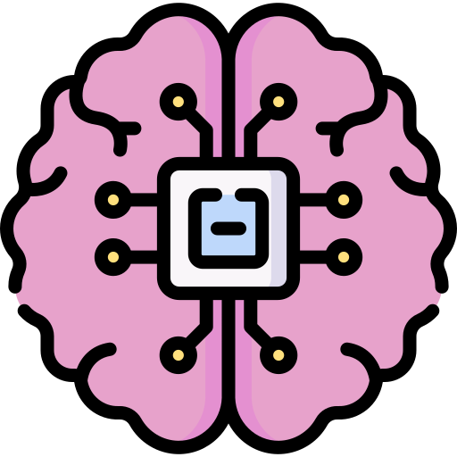 Icono De Inteligencia Artificial Special Lineal Color